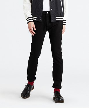 Spodnie Męskie LEVI`S® 501® Skinny Black Black OD 34268-0081