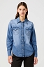 Koszula Damska Wrangler Heritage Shirt Blue Melon Wash 112362599
