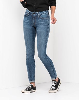 Spodnie Damskie Lee Scarlett STREET Indigo L526FEHU