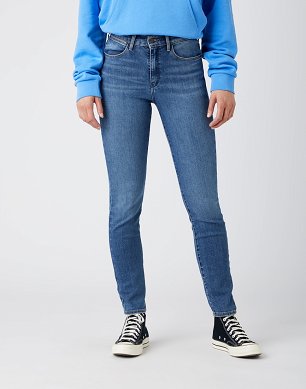 Spodnie Damskie Wrangler High Rise Skinny Good Feeling W27HZG29V