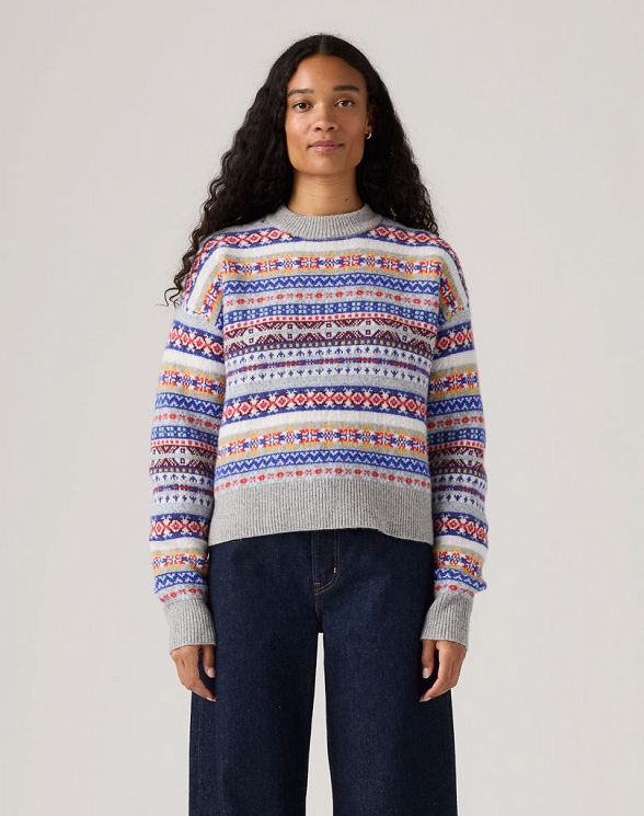 Sweter Damski Levi`s® Ines Fairlisle 0037V-0003