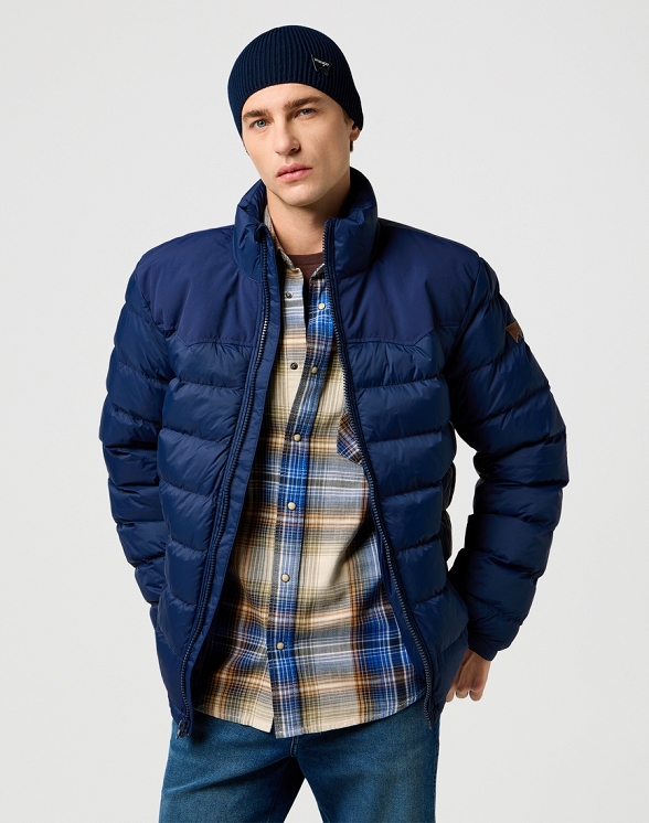Czapka Męska Wrangler Easy Beanie Navy 112372931