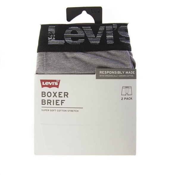 Bokserki Levi`s® 2 Pack Boxer Brief 37149-0625