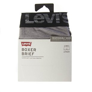 Bokserki Levi`s® 2 Pack Boxer Brief 37149-0625