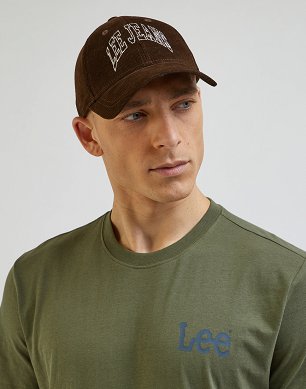 Czapka Męska Lee Cord Cap Truffle LP7616A71