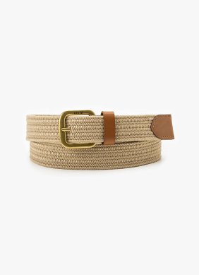 Pasek Męski Levi`s® Stretch Woven Belt Light Khaki D7929-0002