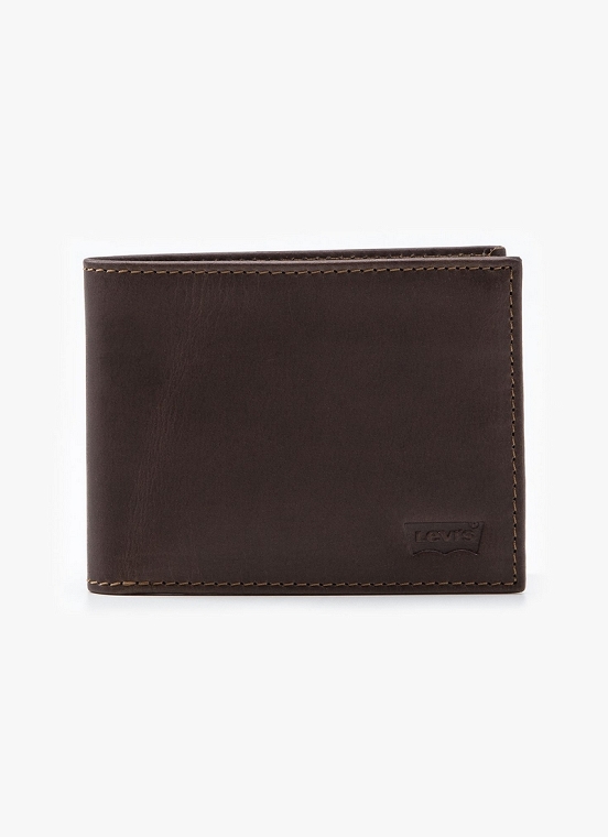 Portfel Męski Levi`s® Bifold Wallet Dark Brown 37541-0282