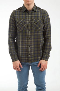 Koszula Męska Lee Regular Shirt Winter Green L69HFCOP