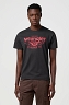 Koszulka Męska Wrangler Americana Tee Faded Black 112371416