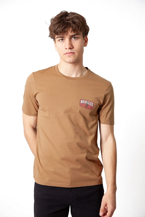 Koszulka Męska Wrangler Small Graphic Tee Ermine 112378479
