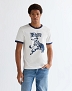 Koszulka Męska Wrangler Ringer Tee Worn White 112378009