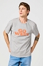 Koszulka Męska Wrangler Graphic Tee Mid Grey Mel 112364087