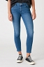 Spodnie Damskie Wrangler Skinny Crop Zip Light Breeze W225ZD29H