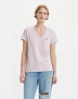 T-shirt Damski Levi`s® The Perfect V-Neck Tee Mauve Chalk 85341-0071