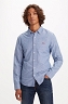 Koszula Męska Levi`s® Battery Housemark Slim Fit Shirt Navy Peony 86625-0017