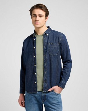 Koszula Męska Lee Lee Button Down Rinse 112370702
