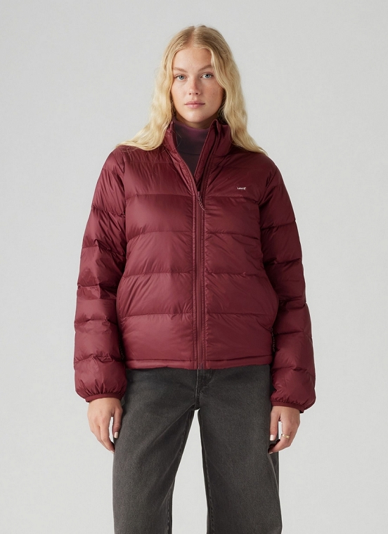 Kurtka Damska Levi`s® Polly Packable Dwn Jckt Burgundy A8320-0007