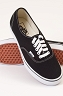U Buty Authentic Black Vans VEE3BLK