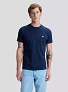 Koszulka Męska Lee Ss Patch Logo Tee Navy 112376603