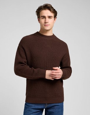 Sweter Męski Lee Chunky Crew Neck Arabica 112370541