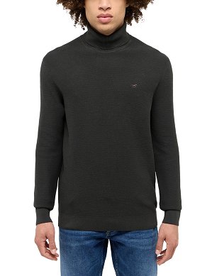 Sweter Męski Mustang Style Elgin Pirate Black 1015478-4088