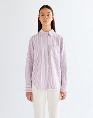 Koszula Damska Wrangler 1 Pkt Shirt Bellflower 112378138