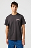 Koszulka Męska Wrangler Graphic Tee Faded Black 112362909