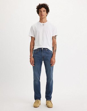 Spodnie Męskie Levi`s® 502™ Tapered Jeans Dark Indigo Worn In 29507-0053