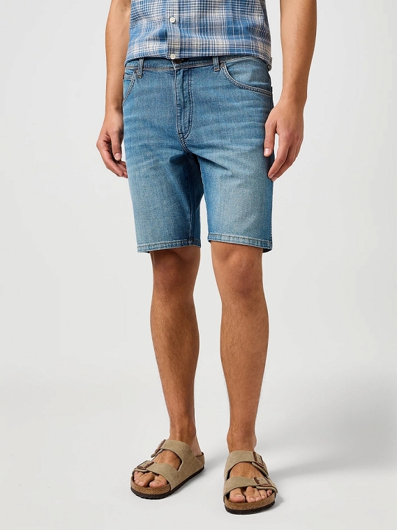 Szorty Męskie Wrangler Texas Shorts Ocean Surge 112362549