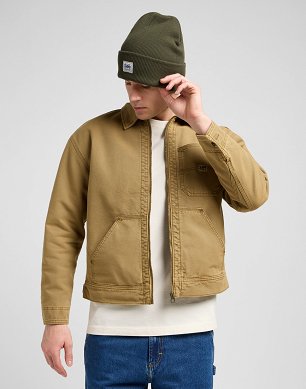 Czapka Męska Lee Workwear Beanie Oak Moss 112372691