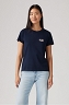 Koszulka Damska Levi`s® The Perfect Tee Lillies And Butterflies Bw Fill Navy Blazer 17369-2949