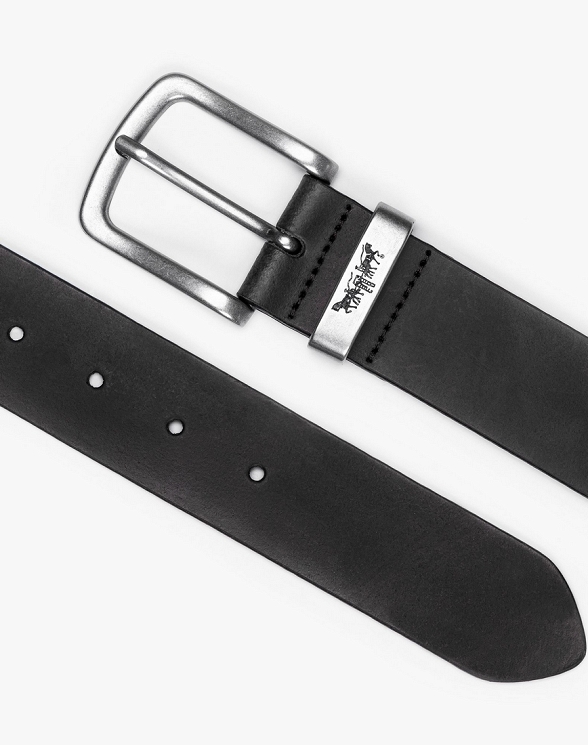 Pasek Męski Levi`s® Metal Two Horse Keeper Regular Black 002G4-0000