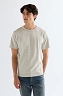 Koszulka Męska Wrangler Ss Solid Tee Oat Mel 112378012