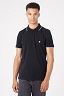 T-shirt Męski Wrangler Polo Shirt Black W7BHK4100