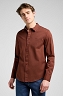Koszula Męska Lee Patch Shirt Luxe Brown 112370549