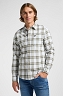 Koszula Męska Lee Leesure Shirt Olive Grove Ecru Plaid 112363691