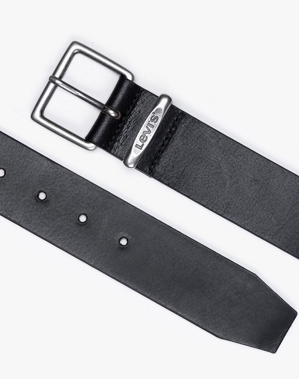 Pasek Męski Levi`s® Flat Keeper Belt Black 002G3-0000