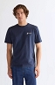 Koszulka Męska Wrangler Graphic Tee Navy 112377995