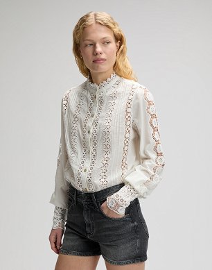 Koszula Damska Lee Bohemian Blouse Bright White 112380548