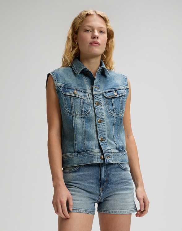 Kamizelka Damska Lee Rider Vest Serene Shade 112377052