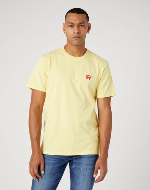 T-shirt Męski Wrangler Sign Off Tee Pineapple Slice W70MD3Y36