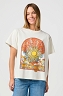 Koszulka Damska Wrangler Girlfriend Tee Vintage White 112362565