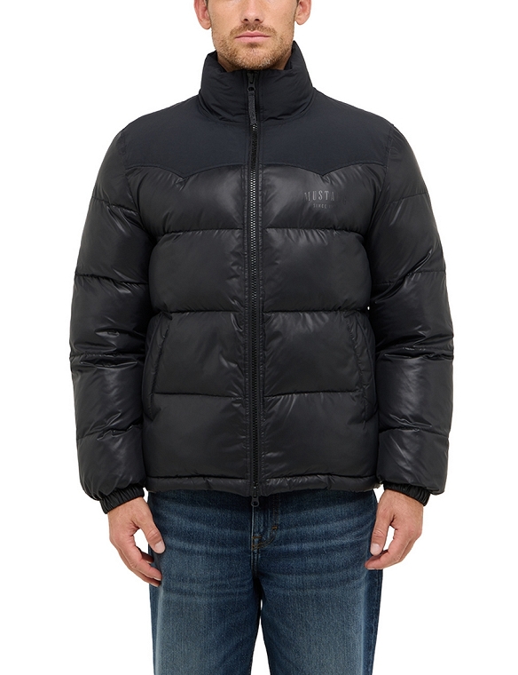 Kurtka Męska Mustang Style Oakfield  Jet Black 1016895-4188