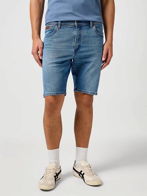 Szorty Męskie Wrangler Texas Shorts Sentinel Steel 112362507