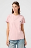Koszulka Damska Wrangler Regular Tee Silver Pink 112362576