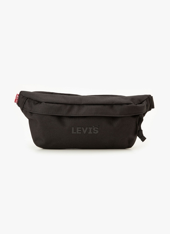 Nerka Levi`s® Headline Logo Small Banana Sling Bag Black D7968-0001