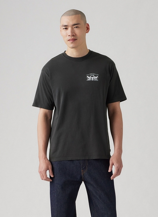 T-shirt Męski Levi`s® Vintage Fit Graphic Tee Blacks Archival 2hp Poster 87373-0260