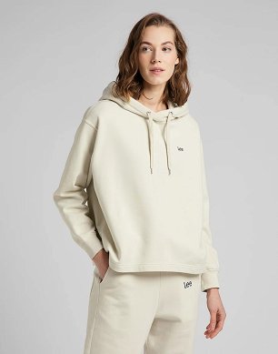 Bluza Damska Lee Loose Hoodie Workwear White L53BTXTW