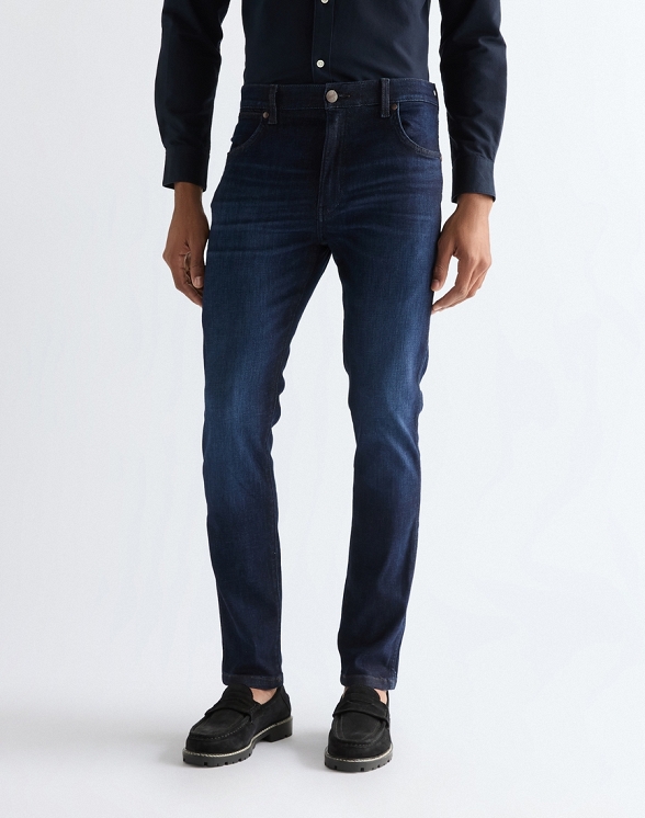 Spodnie Męskie Wrangler Larston Deep Abyss 112377821