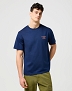 Koszulka Męska Wrangler Graphic Tee Black Iris 112371418